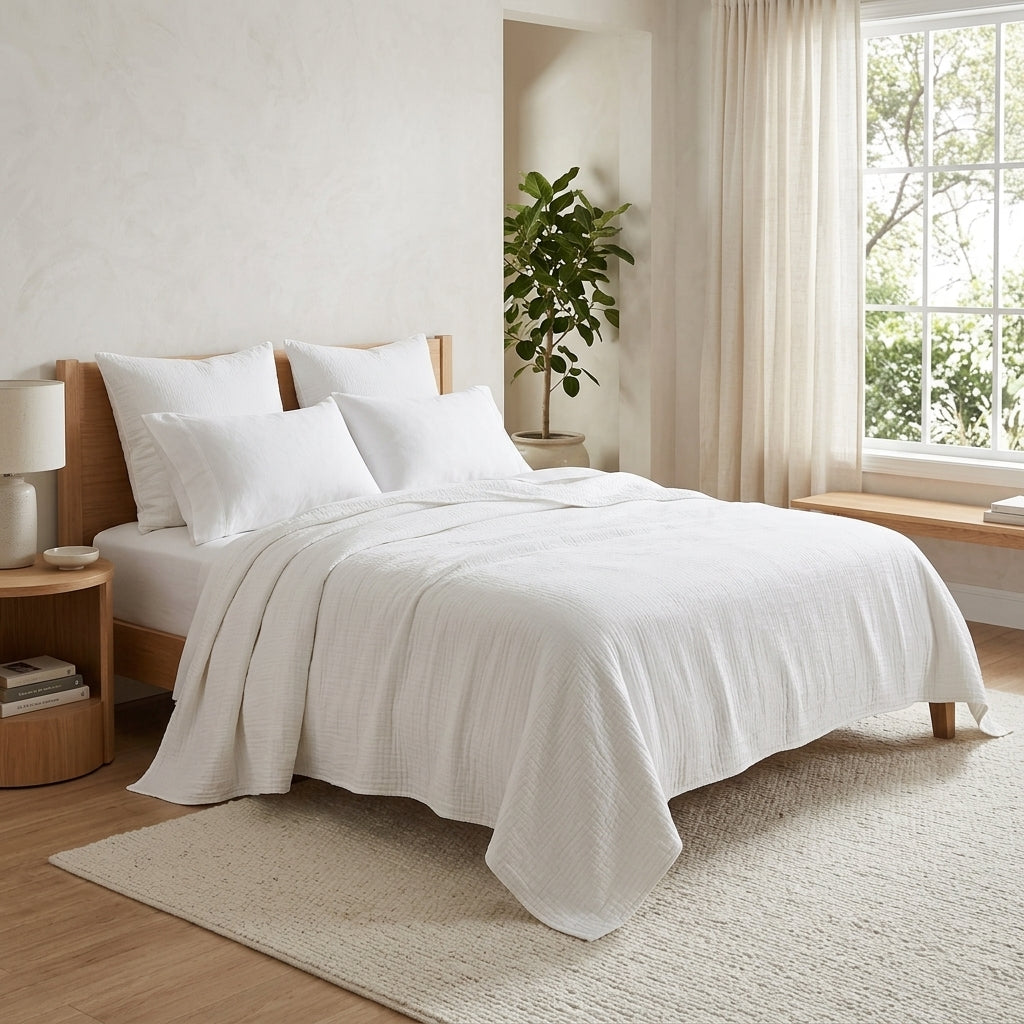 T250 Premium Flat Sheet — white-product visualization