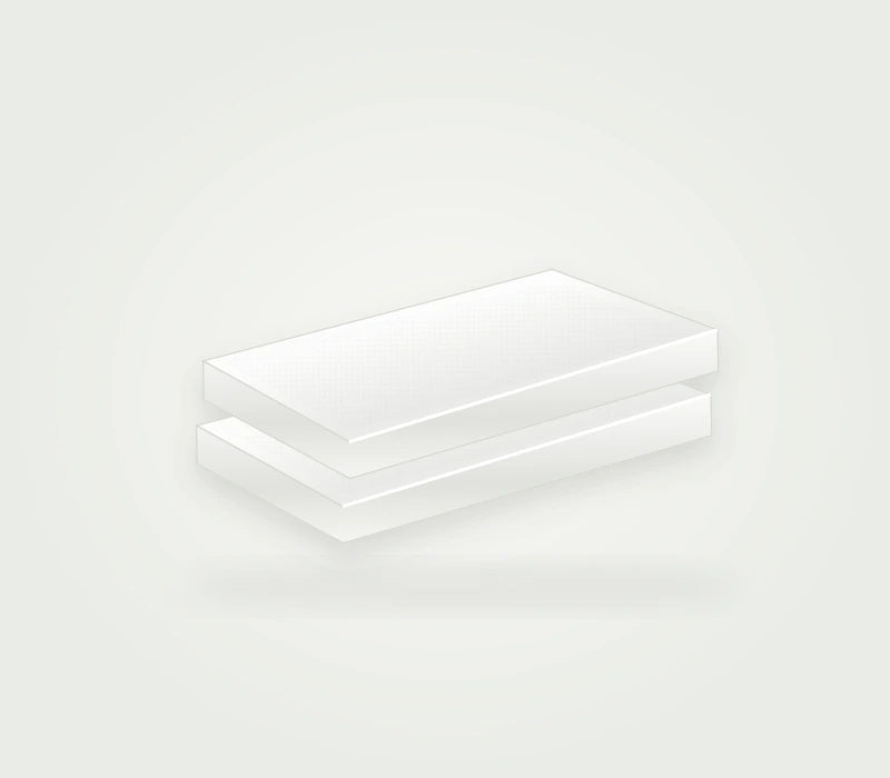 Lightweight Cotton Bedspread — white-product visualization