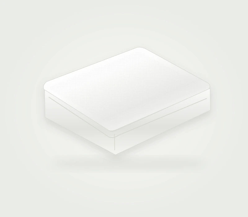Stretch-Fit Box Spring Protector — white-product visualization