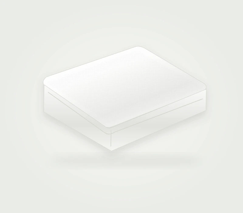 Waterproof Healthcare Mattress Cover — white-product visualization