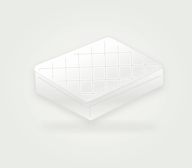 Quilted Cotton Mattress Pad — white-product visualization