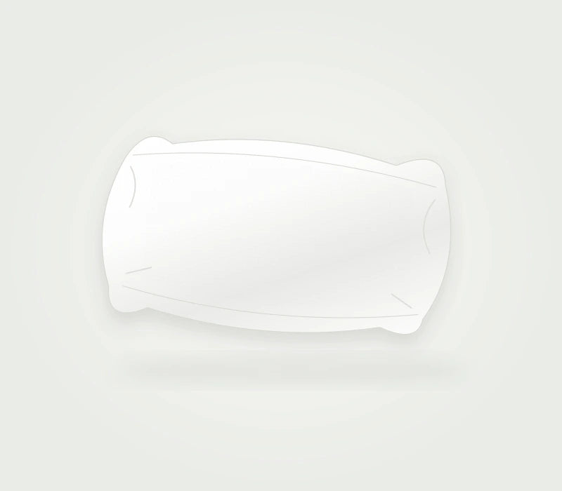 T180 Standard Pillowcase — white-product visualization