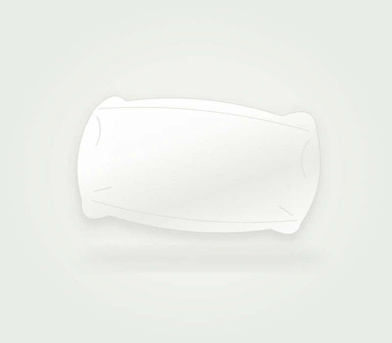 T250 King Pillowcase — white-product visualization