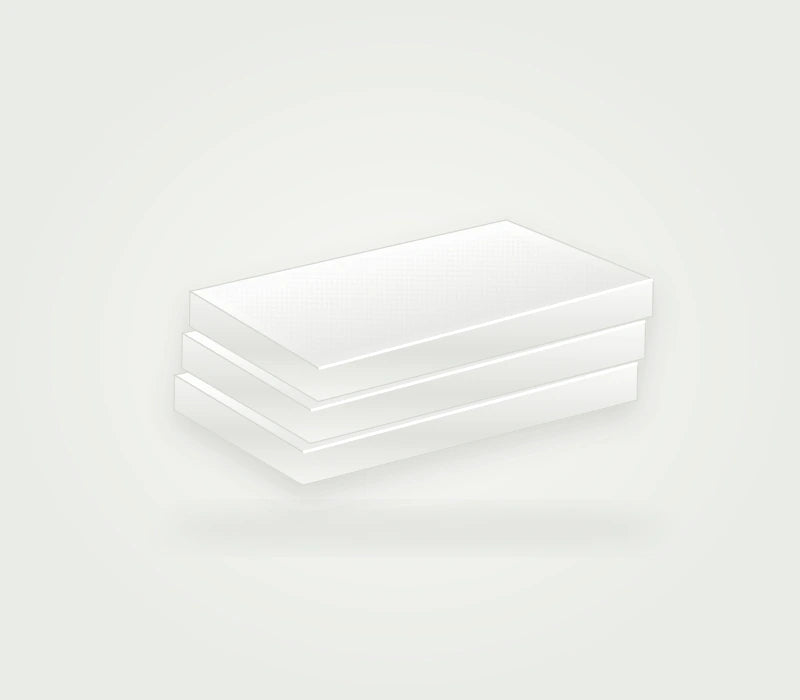 T200 Cotton Blend Sheet — white-product visualization