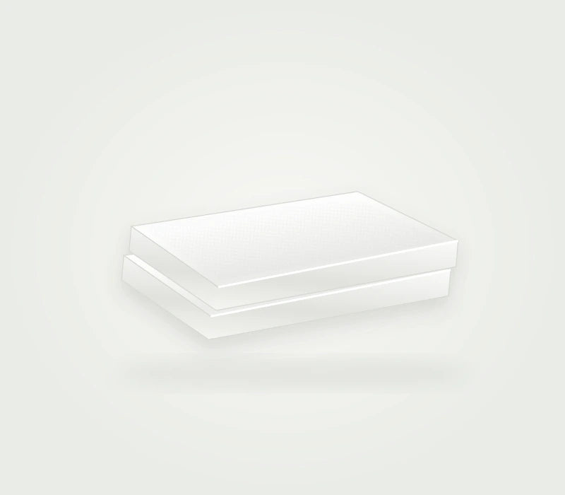 85 GSM Microfiber Sheet — white-product visualization